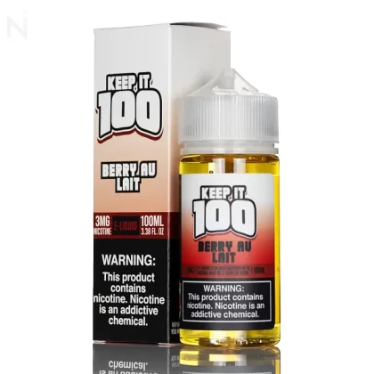 Keep It 100 - Berry Au Lait - 100mL - 6mg