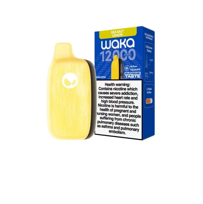 Waka Nova Rechargeable Disposable Vapes 12,000 Puffs - 18 mg / - Image 2