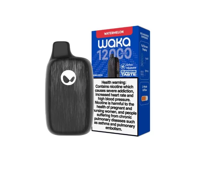 Waka Nova Rechargeable Disposable Vapes 12,000 Puffs - 18 mg / - Image 3