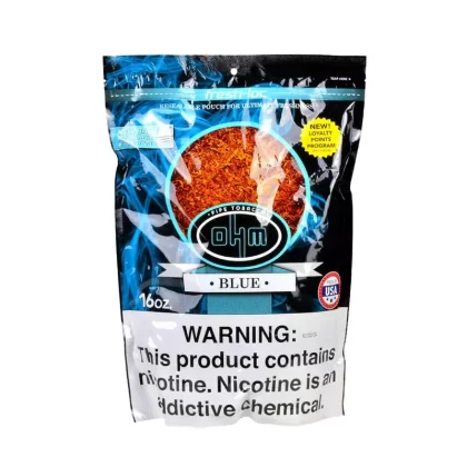 OHM Blue Pipe Tobacco Bag
