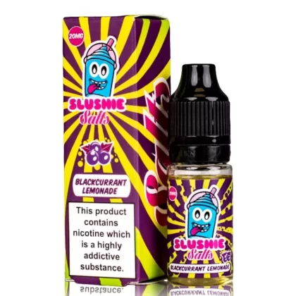 Blackcurrant Lemonade Slush By Slushie 10ml Nic Salt