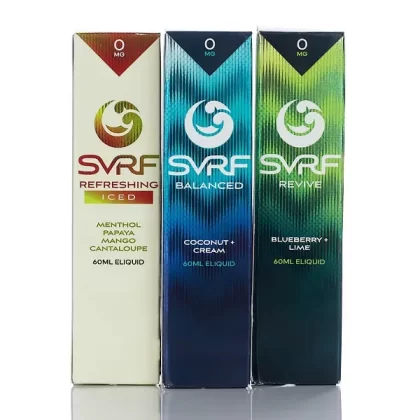 SVRF E-Liquid - No Nicotine Vape Juice - 60ml (DISCONTINUED) - ICED Stimulating
