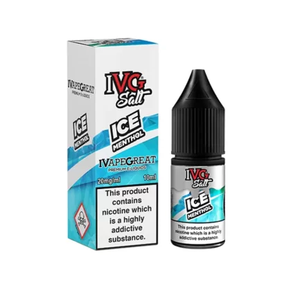 IVG 50/50 Series Ice Menthol 10ml E-Liquid - 6mg