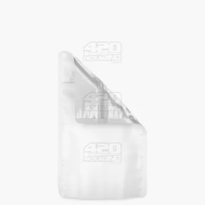 Matte-White 4″ x 6.5″ Mylar Tamper Evident Vista Bags (7 grams) 1000/Box