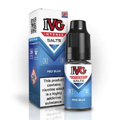 Pro Blue IVG Intense Salts E-Liquid - Nicotine Strength#10mg>20mg