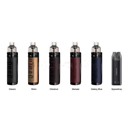 VOOPOO Drag X & Vmate Pod Gift Set Limited Edition - Chestnut + Space Gray