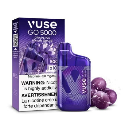 Grape Ice Vuse GO 5000 – Disposable Vape