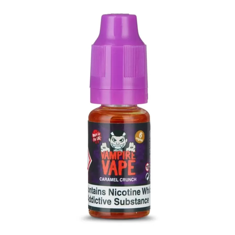 Caramel Crunch E-Liquid by Vampire Vape (10ml) - 3mg