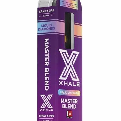 Xhale 2g Liquid Diamonds Master Blend Vape – Candy Gas