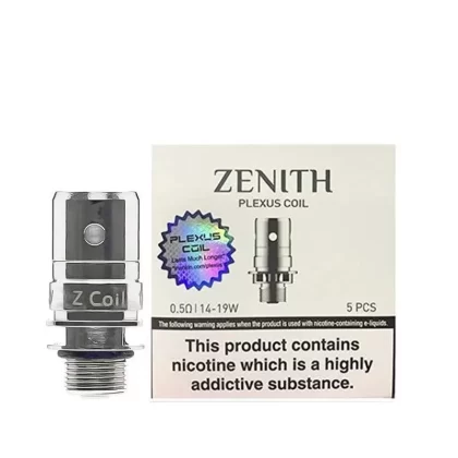 INNOKIN ZENITH PLEXUS Z REPLACEMENT VAPE COILS - Option#0.48 Ohm (Mesh) - Five Pack>0.5 Ohm (Mesh) - Five Pack