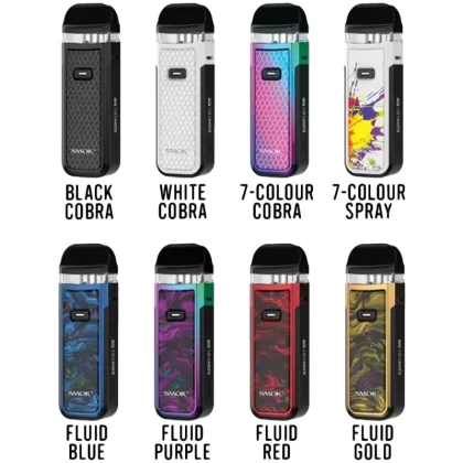SMOK Nord X 60W Pod Kit - 7-Color Cobra, 7-Color Spray