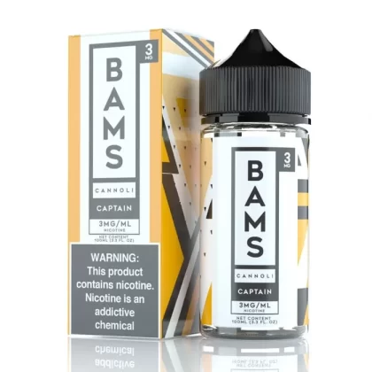 Bam’s Cannoli Captain Cannoli eJuice - Vape Product; Vape Product, Vape Product; Bam's Cannoli