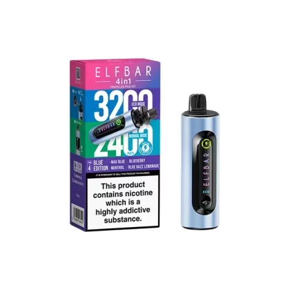 20mg Elf Bar 4 in 1 Pod Vape Kit 3200 Züge