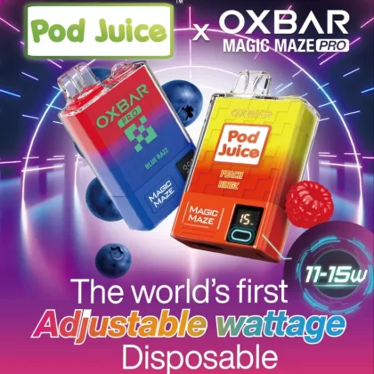 Pod Juice x OXBAR Magic Maze Pro 10K Disposable Device – 10,000 Puffs - Blueberry Strawberry Dragonfruit