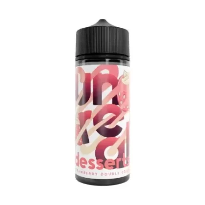Unreal Desserts 100ML Shortfill – Strawberry Double Cream