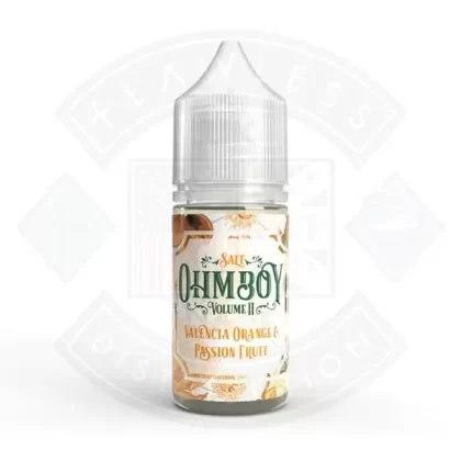 Ohm Boy – Volume II – Valencia Orange & Passion Fruit 10ml Salt - Strength#10mg