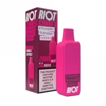 Riot Squad Connex Strawberry Raspberry Cherry Nic Salt E Liquid Pod