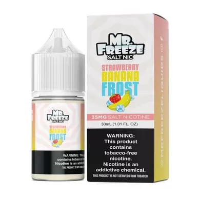 Strawberry Banana Frost Mr. Freeze Tobacco-Free Nicotine Salts 30mL