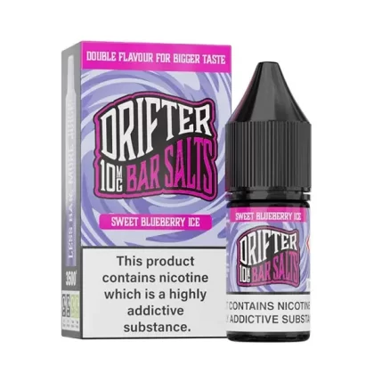 Drifter Bar Sweet Blueberry Ice Nic Salt E-Liquid