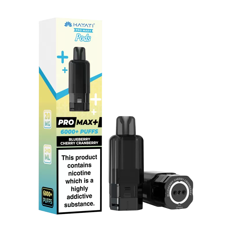 Blueberry Cherry Cranberry Hayati Pro Max+ Refill Pack - Ecigwizard