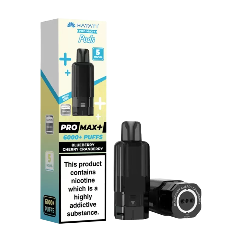 Blueberry Cherry Cranberry Hayati Pro Max+ Refill Pack - Ecigwizard - Image 2