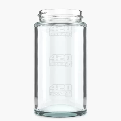Straight Sided Clear Glass Jars | 50mm – 6oz – 80 Count