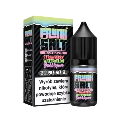 Liquid Frunk Salt 20mg 8ml Strawberry Watermelon Bubblegum