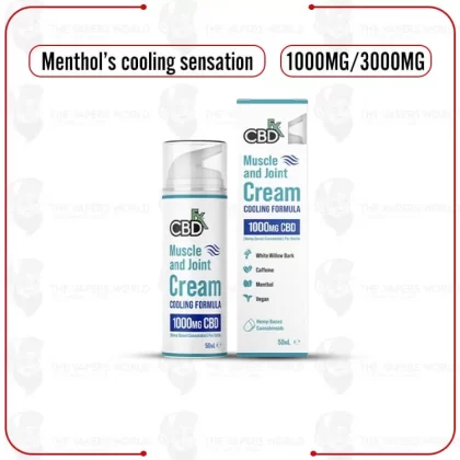 CBDFx CBD Cream For Muscle & Joint: Cooling Formula – 1000MG - Thevapersworld
