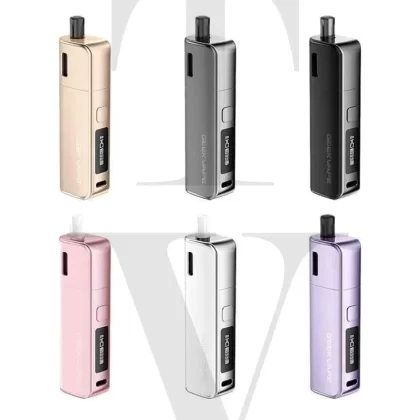GEEKVAPE SOUL POD VAPE KIT - Select Your Colour#BLACK>CHAMPAGNE>GUNMETAL>PINK>VIOLET>WHITE>Blackcurrant Passionfruit>Blue Sour Razz Watermelon>Blueberry Peach Fizz>Blueberry Sour Strawberry>