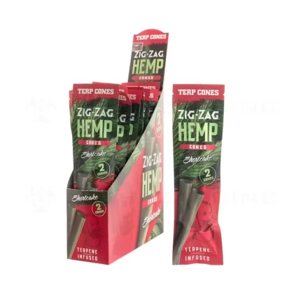 Zig-Zag® | Terp Cones 2-Pack | 104mm – Shortcake – 15 Count - Ejuicewarehouse