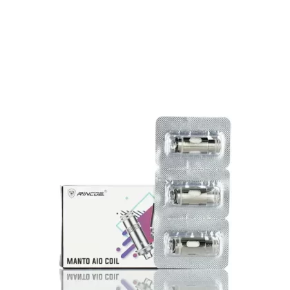 Rincoe Manto AIO Replacement Coils - 3pk (DISCONTINUED) - Manto AIO Mesh 0.3 ohm