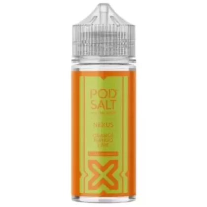 Orange Mango Lime 100ml Pod Salt Nexus 0mg E Liquid – 70VG/30PG Cloud Chaser