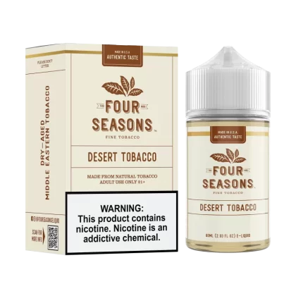 FOUR SEASONS - Desert Tobacco - 60ML E-Liquid - 6MG