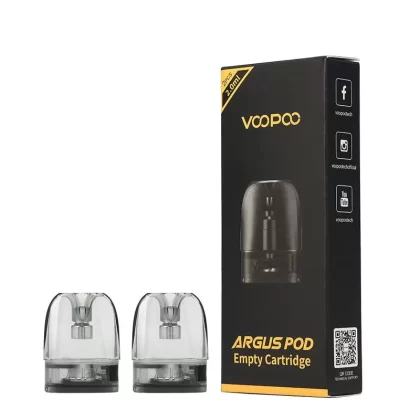 VOOPOO Argus Pod / Argus P1 / Argus Z Empty Cartridge 2ml - Black / 2pcs/pack