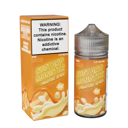 Custard Monster – Pumpkin Spice – 100ML E-Liquid - 6MG