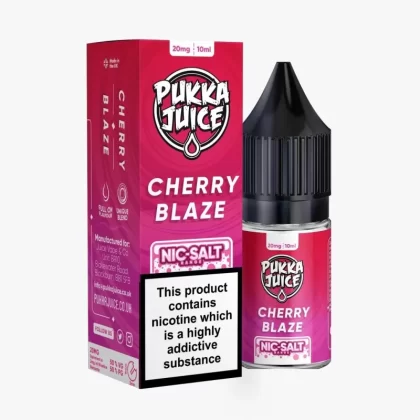 Cherry Blaze Nic Salt By Pukka Juice - 10mg