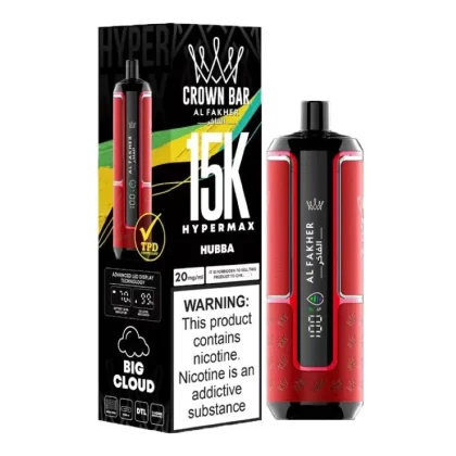 AL Fakher Crown Bar 15K Hypermax Disposable Vape