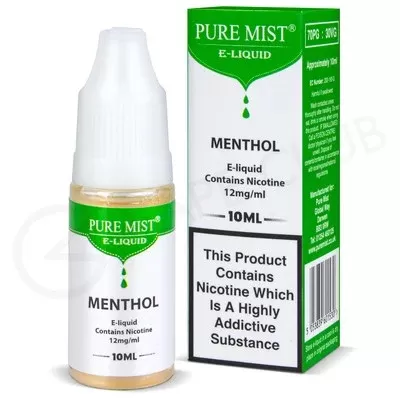 Menthol E-Liquid by Pure Mist - Ecigpremium