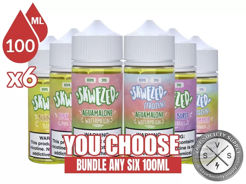 Skwezed Bundle 6x100ml (600ml)