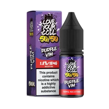 Purple Vim Love Your Coil 10ml E Liquid
