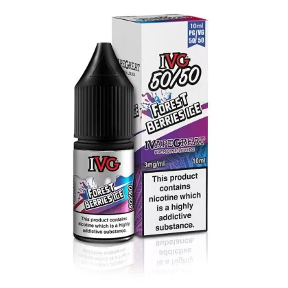 IVG 50/50 Forest Berries Ice 10ml Nic Salt Vape Juice - Strength