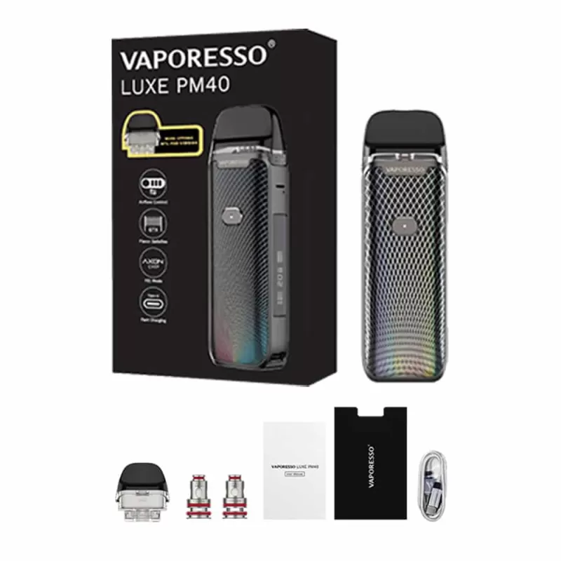 Vaporesso LUXE PM40 Kit (4ml, 180 mAh) – Startpaket - Image 3