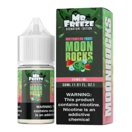 Mr.Freeze Moon Rocks Watermelon Frost Salt 30ml E-Juice - Eliquidsupply