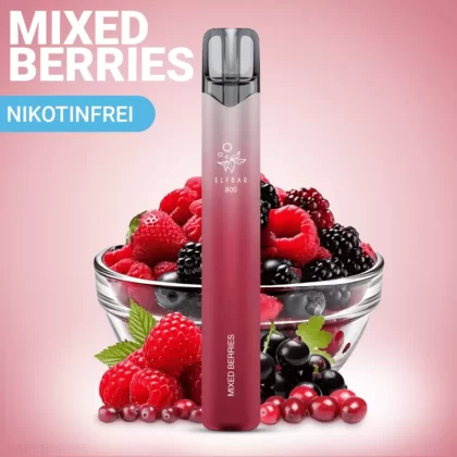 Elf Bar 800 – Mixed Berries – NIKOTINFREI - Elf Bar / ca. 800 / 550 mAh / Nikotinfrei
