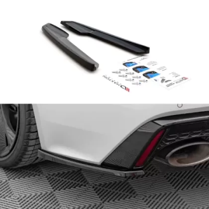 MAXTON DESIGN REAR SIDE SPLITTERS AUDI RS6 C8 / RS7 C8 (2019-2023)