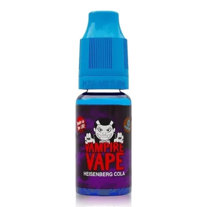 Heisenberg Cola By Vampire Vape 10ml - Nicotine Strength#6mg>3mg>12mg