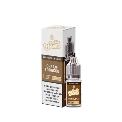 Ohm Brew Double Brew Cream Tobacco 10ml Nic Salt E-Liquid - Vapestore Co