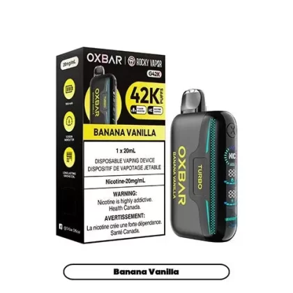 OXBAR x Rocky Vapor G42K Rechargeable Disposable Vape