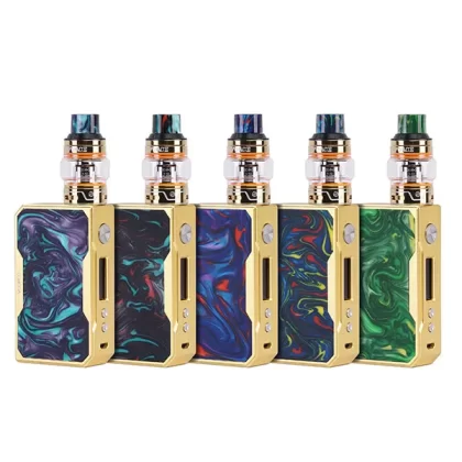 VOOPOO Gold Drag Resin 157W Starter Kit With UFORCE Tank (5ML) - Rainbow