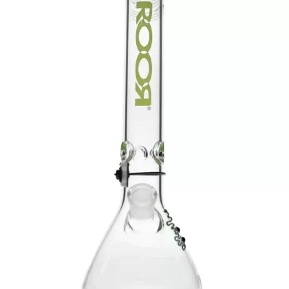 14″ ROOR Green 45x5mm Beaker Bong - Vape Store